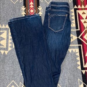 Buckle Black Flare Jeans